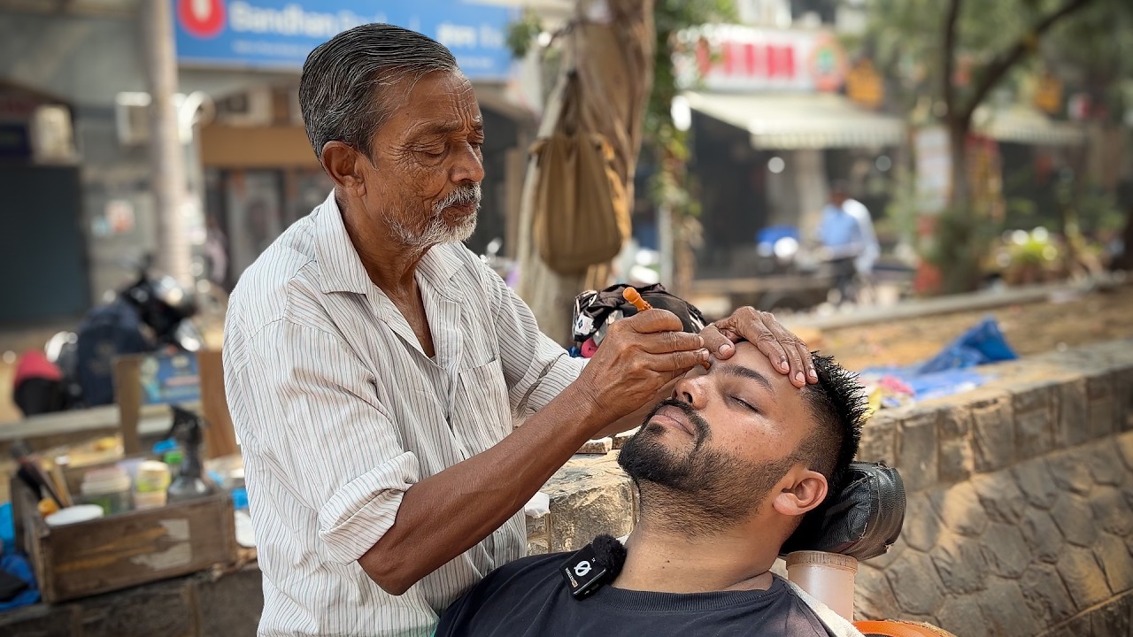 Waris Barber STRESS & ANXIETY Relief Head Massage | BEST For INSTANT SLEEP 😴 | ASMR Gautam