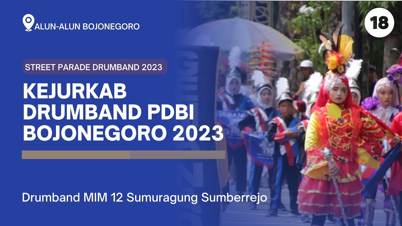 Drumband MIM 12 Sumuragung Sumberrejo - Kejurkab Bojonegoro 2023