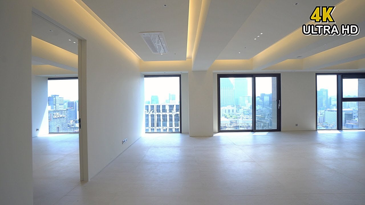 강남 펜트하우스 럭셔리의 극치.! 개인 루프탑 정원과 화려한 강남 야경이 한눈에 보이네요.! Korea's Luxury Housing