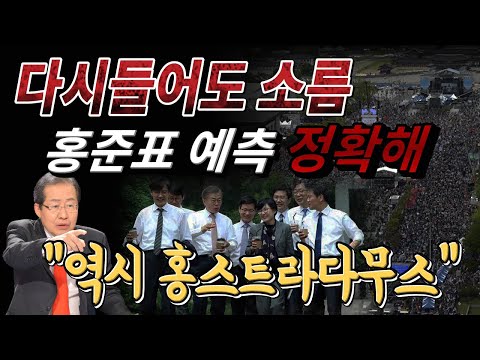 홍준표 예측 정확해, 다시 들어도 소름 &amp;quot;역시 홍스트라다무스&amp;quot;