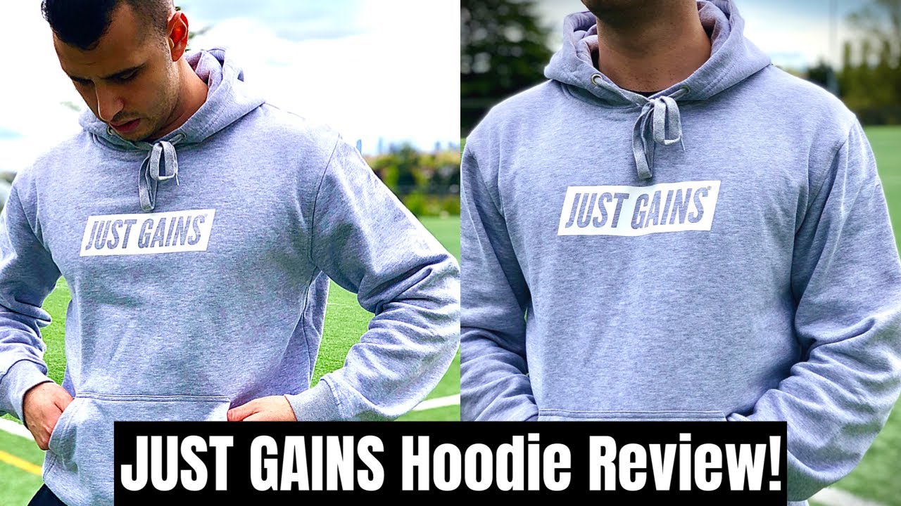 JUST GAINS Fitness Apparel Review The Ultimate Bodybuilding Hoodie