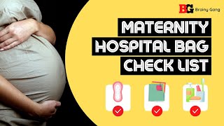 First-Time Mom? Here's Your Maternity Hospital Bag Checklist