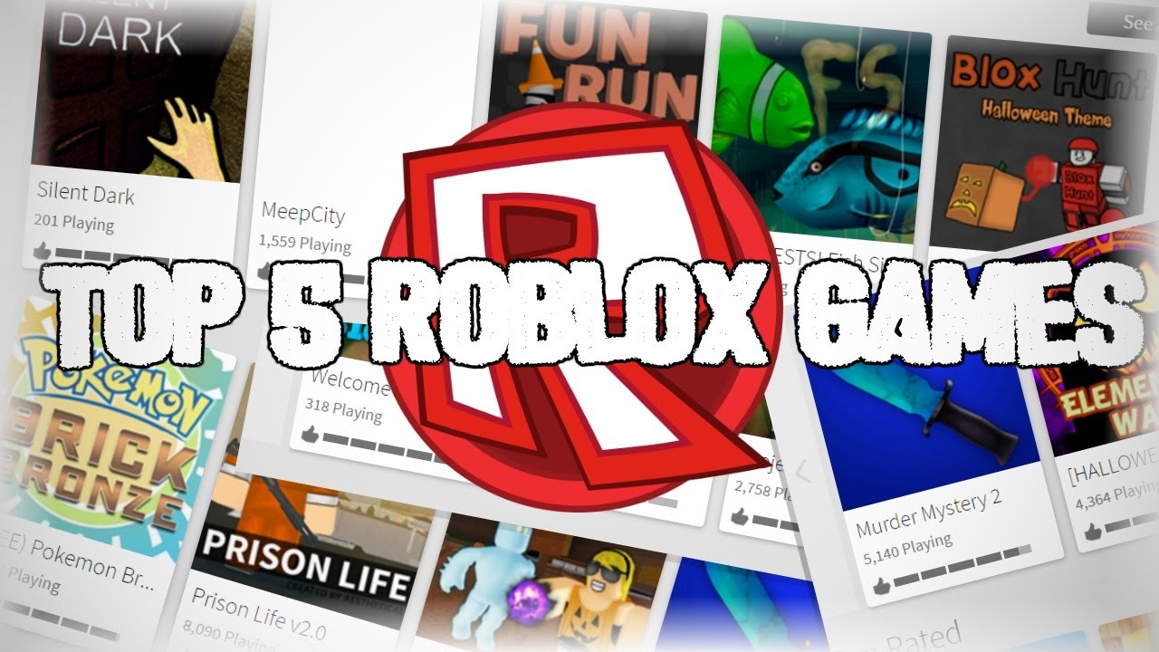 Roblox Top 5 Roblox Games YouTube