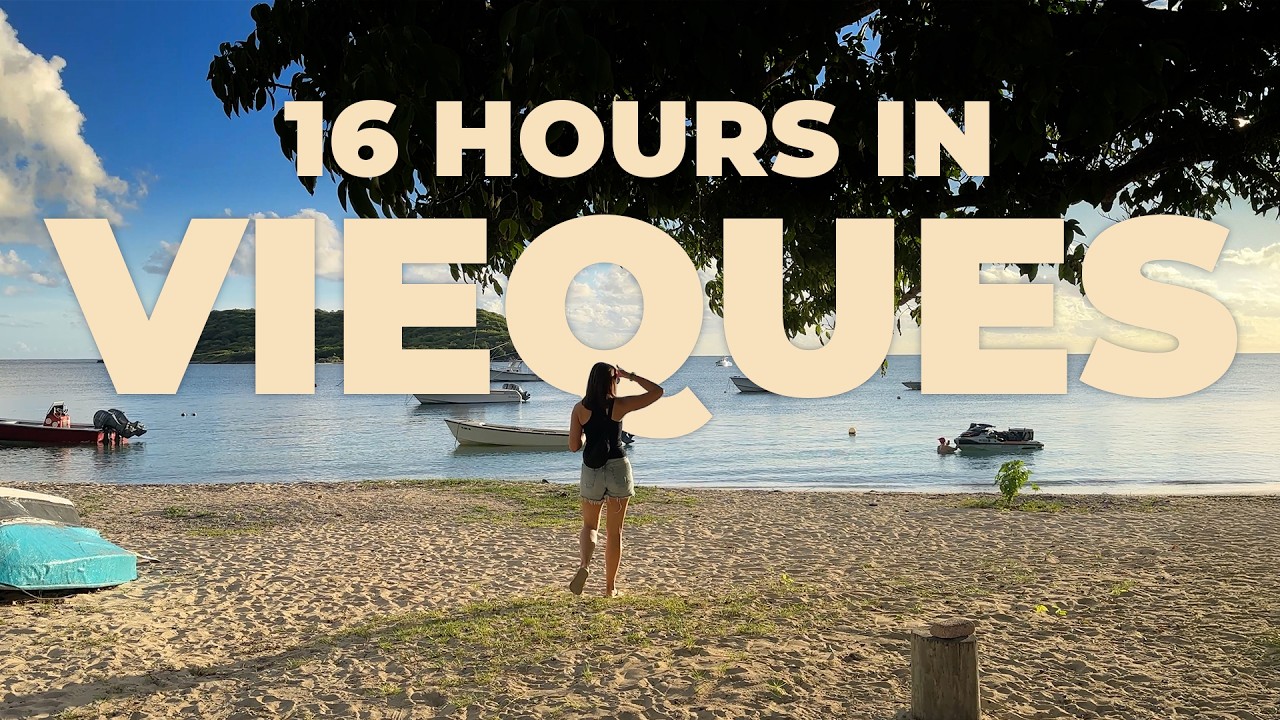 Путешествие с Вьекеса в Кабо-Рохо по суше, морю и воздуху 🇵🇷 Видеоблог о Пуэрто-Рико, часть 1