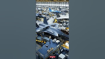 “Inside the Hangar: Building the F-35 Lightning II! 🛠️🔥