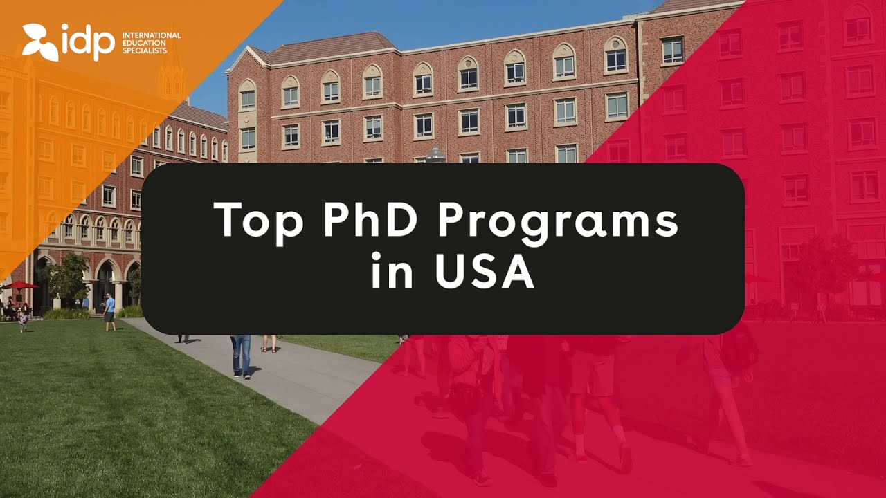 phd in study in usa