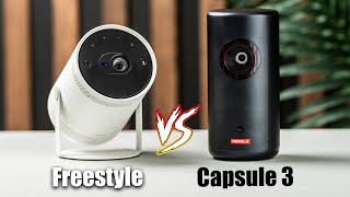 120' Portable Projector Showdown: Capsule 3 vs. The Freestyle! by Midas / Tomi 7,611 views 1 year ago 7 minutes, 13 seconds