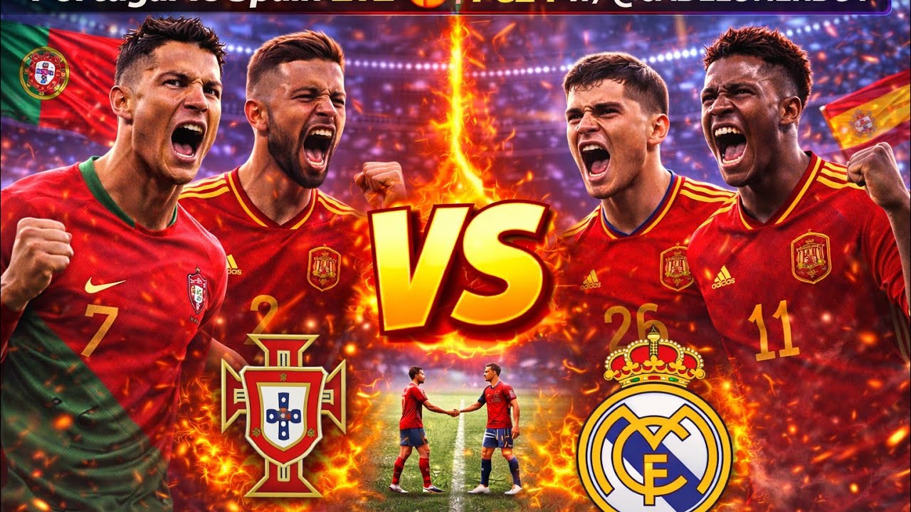 Portugal vs Spain 2v2 😤🔥 | FC24 w/ @jADELONERBOY