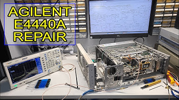 ECE 17 -  Repairing an Agilent E4440A 3Hz to 26.5GHz Spectrum Analyzer