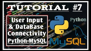 Taking input from user & storing data in database #7 | Python-MySQL Tutorials for Beginners | Jeevan