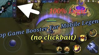 Top Game Booster For Mobile Legends 2020 screenshot 4
