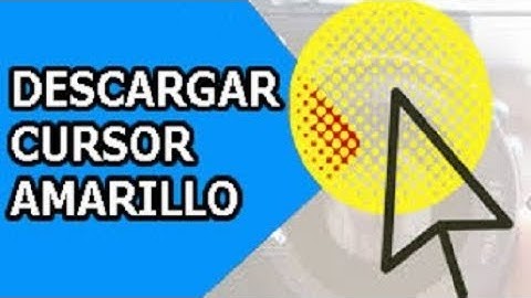 ★ COMO TENER EL CURSOR AMARILLO EN WINDOWS - 2019