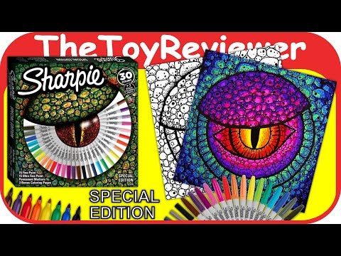 sharpie coloring set