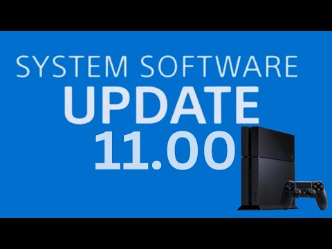 PS4 System Update 11.00