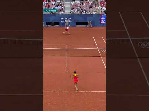 Consider this your Olympic tennis ASMR. 🎧🎾 #Olympics #Tennis
