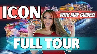 Explore The Icon of the Seas With Me! The Ultimate Ship Tour & Map Guide