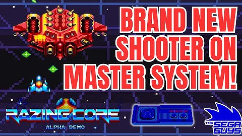 Raising the Bar For Sega Master System Homebrew -  Razing Core Alpha Demo Impressions