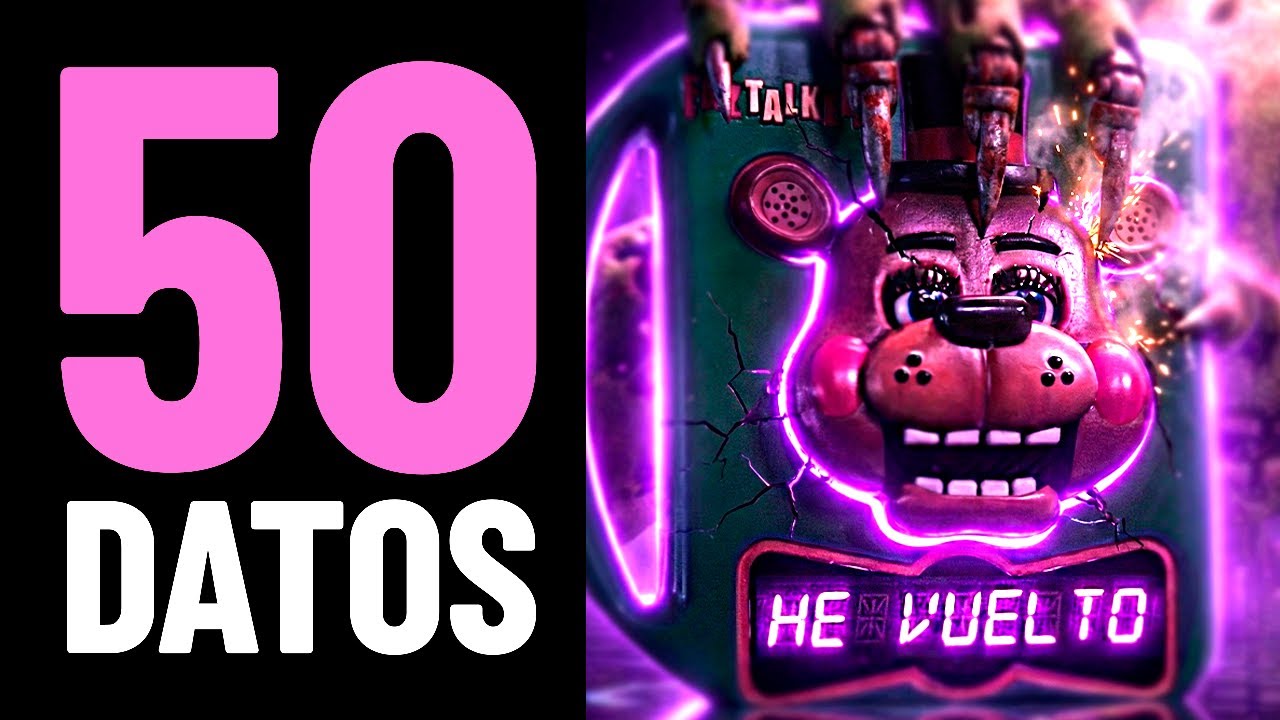 FNAF 2 LA PELÍCULA: 50 Cosas que NO SABÍAS | Curiosidades