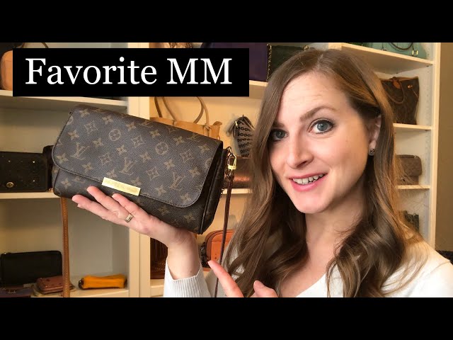 Louis Vuitton Favorite MM vs Favorite PM, Comparison Video