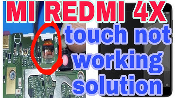 mi redmi 4x touch problem