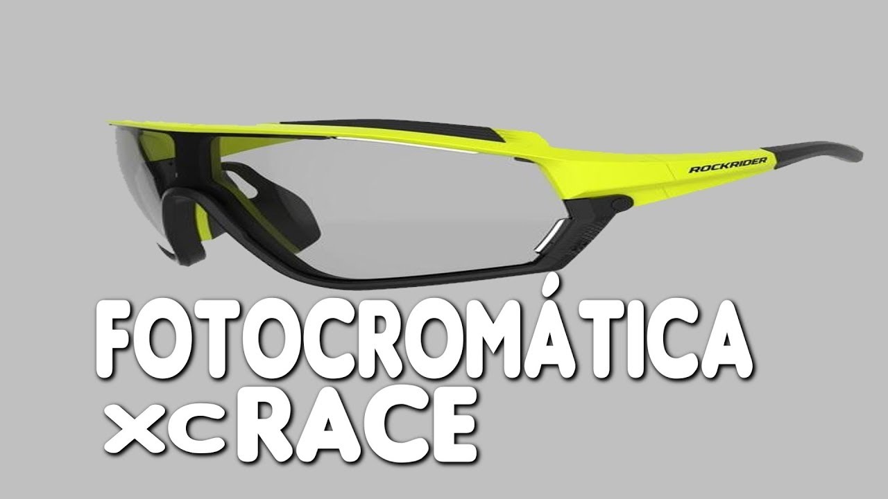 Nuevas gafas fotocromaticas Decathlon XC, primer vistazo. 