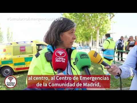 Simulacro emergencias Algete