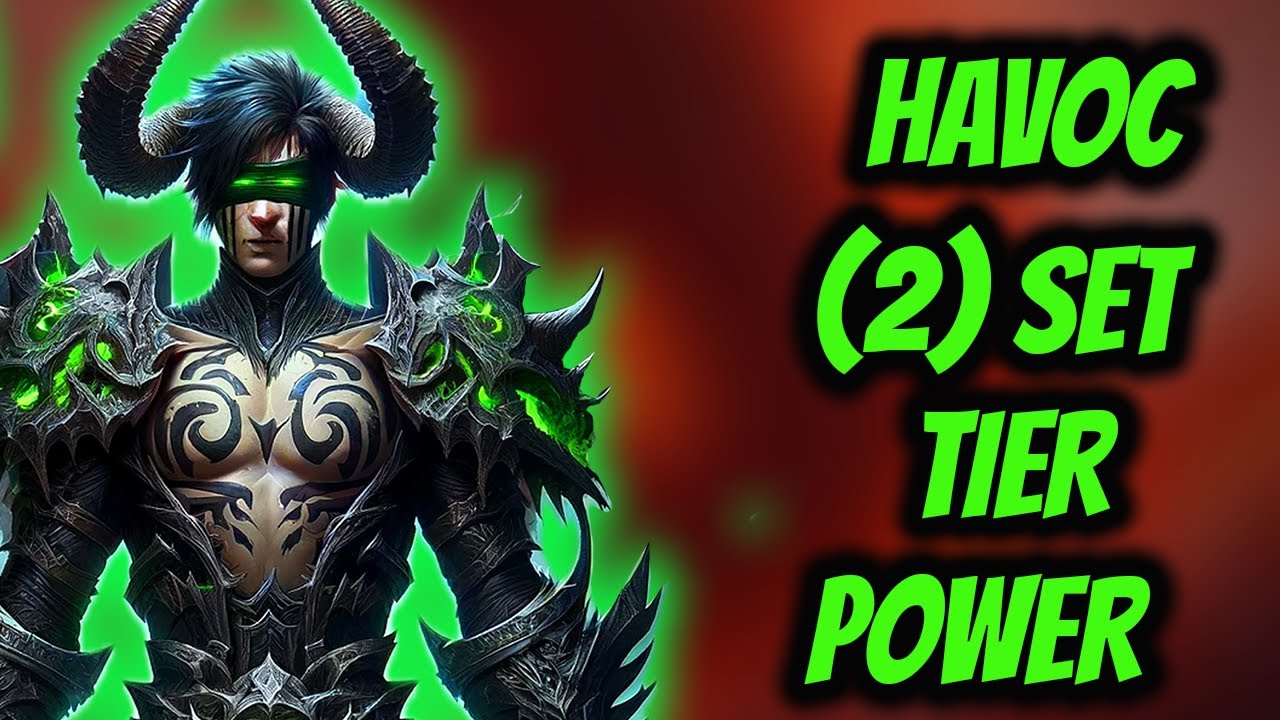 Havoc Demon Hunter Solo Shuffle PvP - 2 set tier bonus POWER ! - YouTube