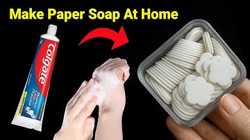 Homemade paper soap making kit/homemade paper soap/How to make paper soap/paper soap making/#soap