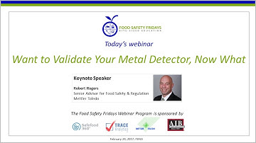 Want to Validate Your Metal Detector, Now What?