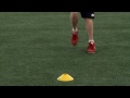 Warm up Sprint to backpedal   French
