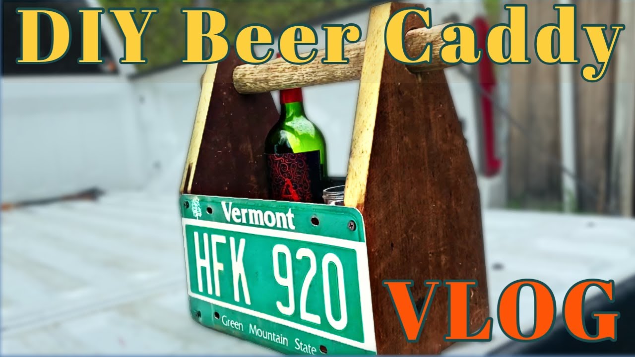 DIY Rustic Beer Caddy