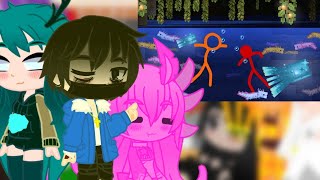 Mob Talker React To Lush Cave By Alan Becker Requested