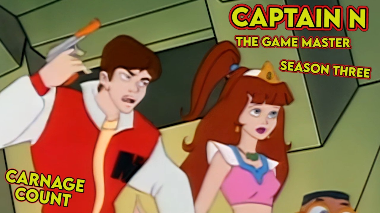 Captain N The Game Master Season Three (1991) Carnage Count