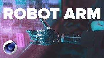 Creating a ROBOT ARM in After Effects and Cinema 4d.