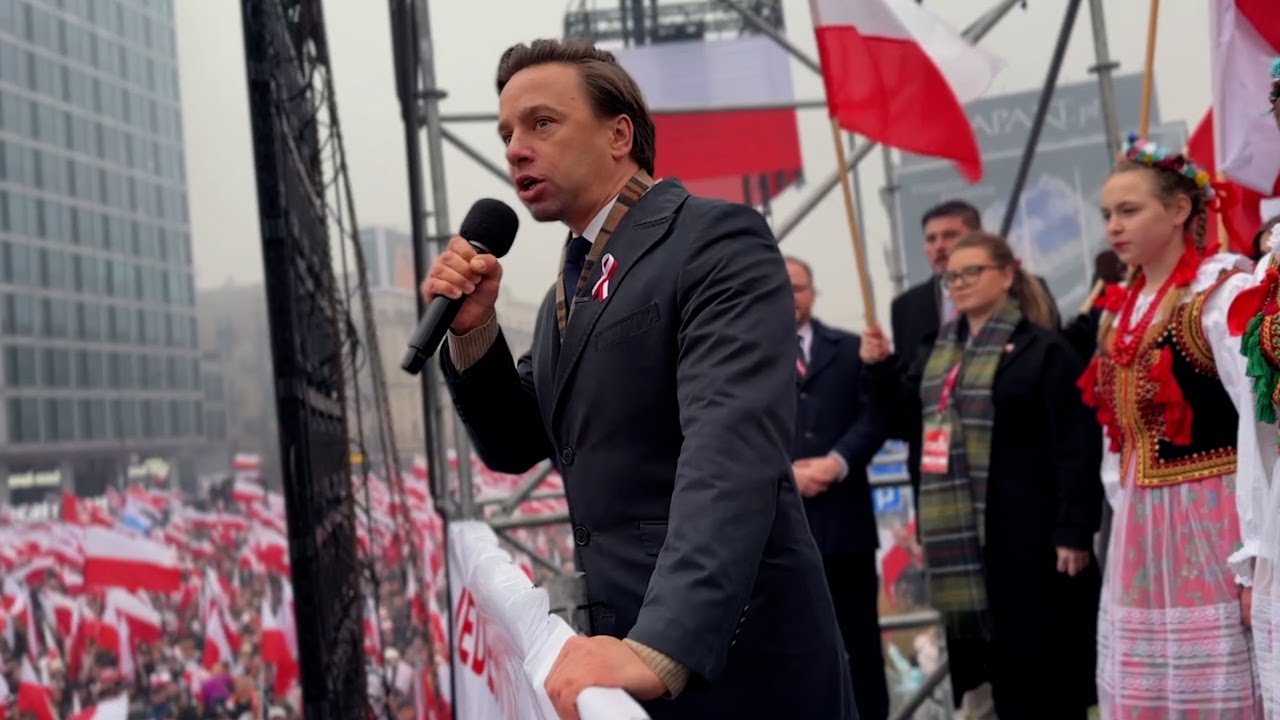 Mocne przemówienie Krzysztofa Bosaka na Marszu Niepodległości 2025! (całość)