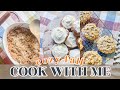 FALL COOK WITH ME // FALL BAKING RECIPES // THANKSGIVING DESSERTS // CHARLOTTE GROVE FARMHOUSE