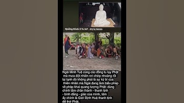 #shorts Thầy Thích Minh Tuệ lạy Phật thì trời bỗng đổ cơn mưa #thichminhtue