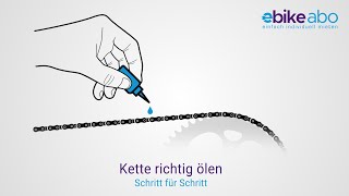 Wie Reinige Und Öle Ich Meine Fahrradkette? Ebike Abo