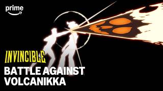 Invincible And Satan Battle Against Volcanikka Invincible Sesaon 4 Prime Video