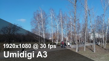 Umidigi A3 - Full HD (1920x1080) camera video sample