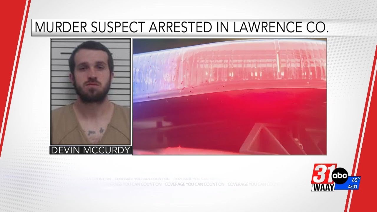 Murder suspect arrested in Lawrence County - YouTube