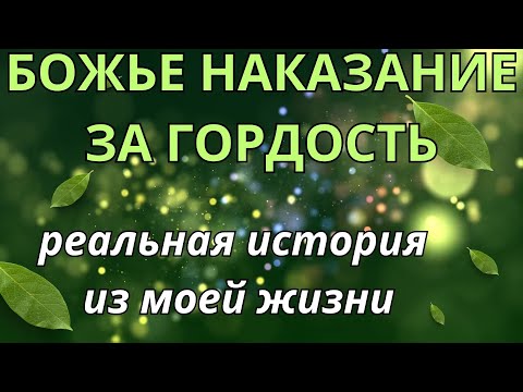 Как Бог Наказал Меня За Гордость И Впоследствии Благословил Всю Мою Жизнь. Моя Реальная История