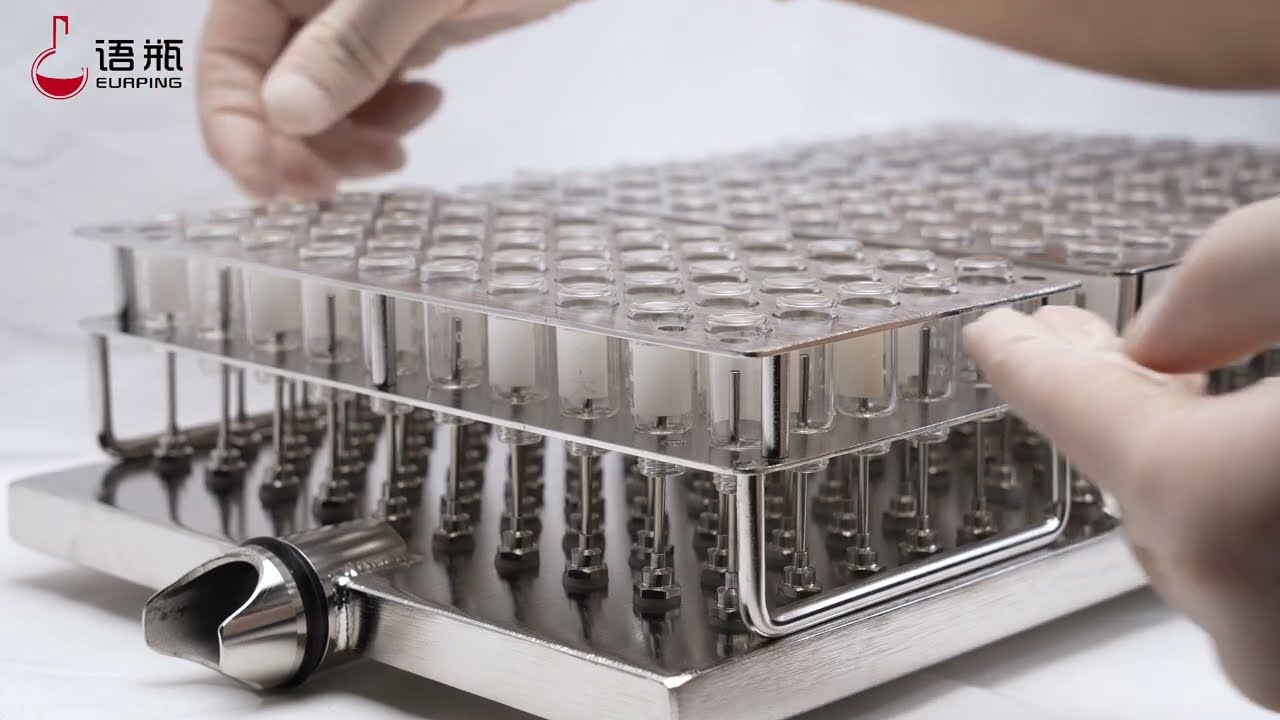 Laboratory glassware washers double the efficiency of cleaning sample vials and upgrade cleanliness!