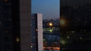 НЛО в Москве 2018 28 марта