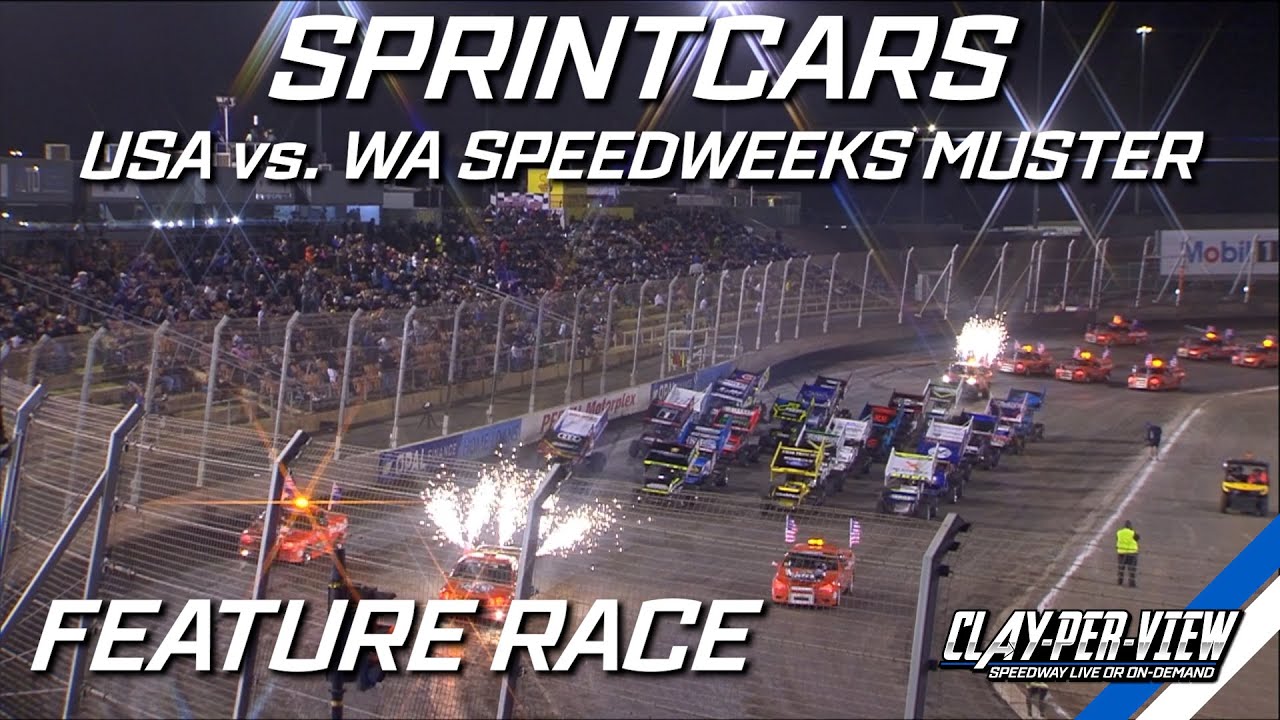 Sprintcars | USA vs. WA Speedweek Muster - Perth Motorplex - 28th Dec ...