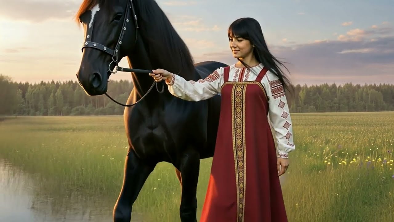 #ЗОЛОТИНКА и #ТРИАЛЁНКИ - ЧЁРНЫЙ КОНЬ! Потрясающей красоты песня, от которой мурашки по коже!