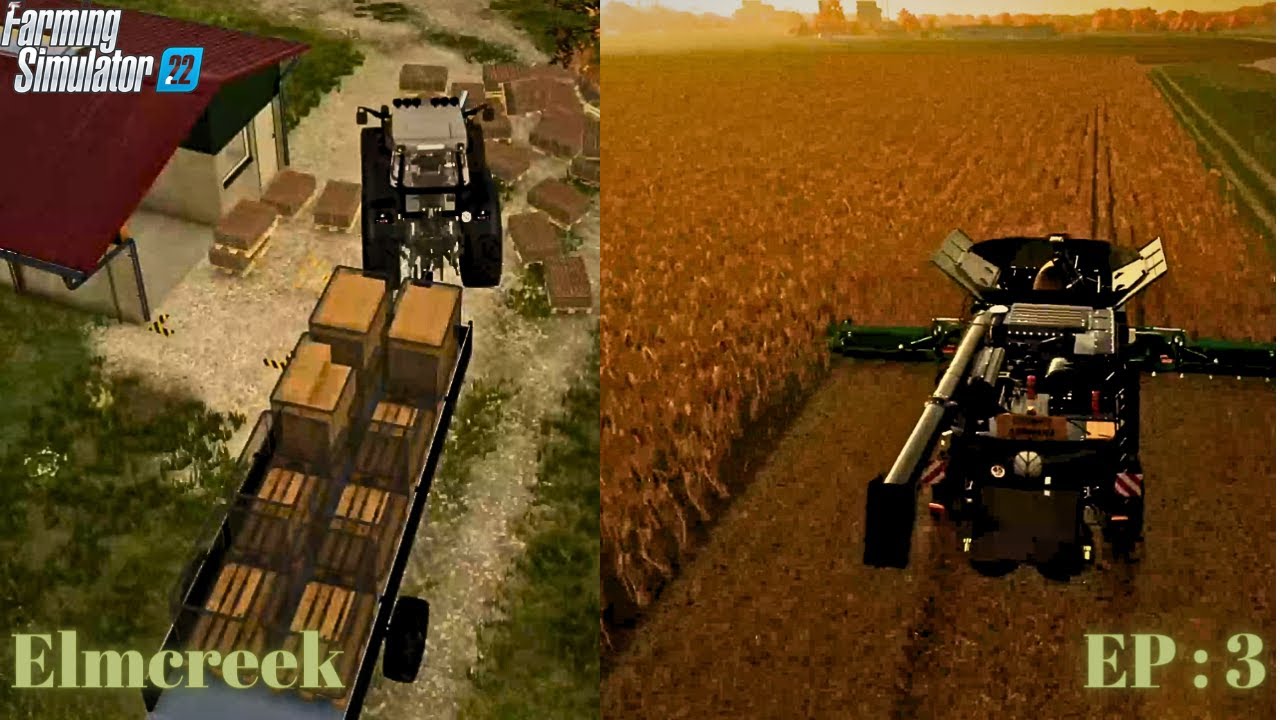 Sell eggs, Buy Land and Harvest Corn | Farming Simulator 22 | EP : 3