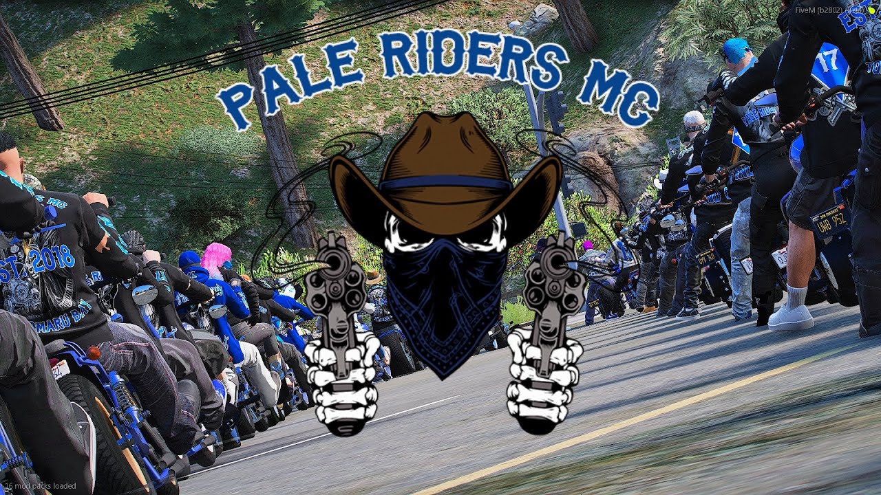 Pale Riders MC State Run | Highway35RP | - YouTube