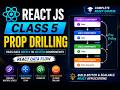 React class 5 | Prop Drilling | Pass Data Between Components
