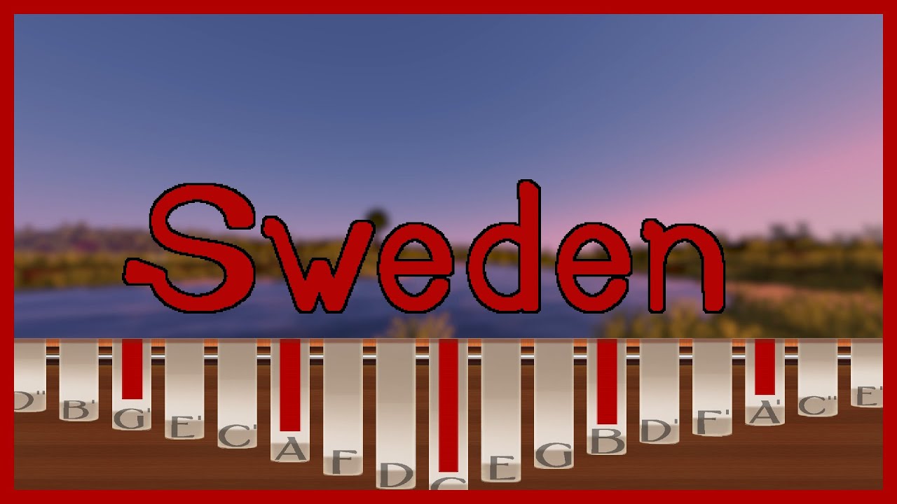 Sweden - Minecraft【Kalimba Tutorial】 -